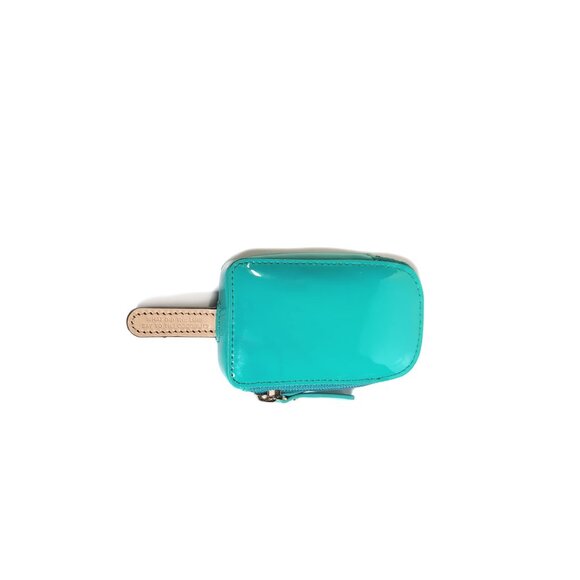 Kate Spade Popsicle Mini Purse Bag Turquoise Patent Leather - Picture 10 of 11